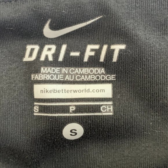 Nike Running Leggings Zipper Key Pocket Yoga Waistband Drawstring Women’s Size S - Picture 10 of 16